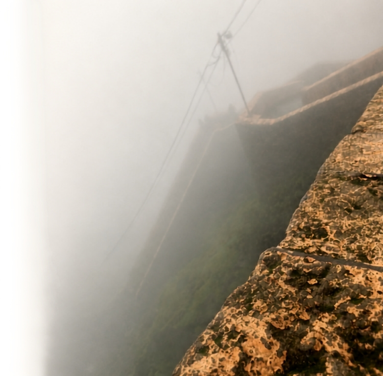 Stone steps of Mount Girnar in Gujarat, India