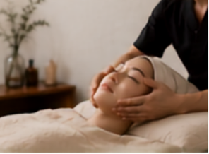 Facial treatment in Tokyo
