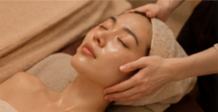 Facial treatment in Tokyo
